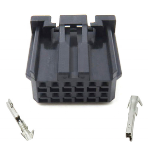 속도 커넥터 IMSA-13065S-2-12A 플라스틱 쉘 더블 행 <span class=keywords><strong>12</strong></span> 핀 간격 2.0mm 플라스틱 쉘 스팟 자동차 커넥터 - Product Image 1