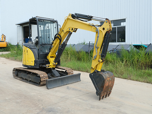 Excavatrice d'occasion de 2 tonnes, 90% neuve, avec moteur Yanmar, excavatrice compacte à rotation zéro, marque japonaise d'origine, mini-pelle, pelle d'occasion. - Product Image 2