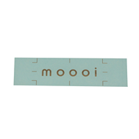 Étiquette d'impression personnalisée logo 3D plaque signalétique en métal autocollant de transfert UV étiquette lettres en nickel électroformage