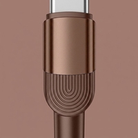 Kabel Pengisian Cepat & Transfer Data USB C ke C Nylon Braided 1m 2m Terlaris untuk Perangkat IOS (iPhone 15/16/17)