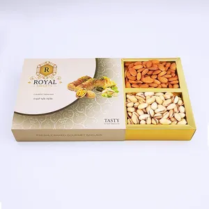 Bestseller Großhandel neue Art Plätzchenbox luxuriöse durchsichtige Verpackungsbox für Keks Kuchen Brot Donuts Sushi Gebäck Snack Bäckerei aus Papier