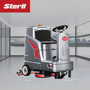 Sterll Sx750 Magazijn Zware Rit Op Batterij Aangedreven Automatische Vloer Scrubber Reinigingsmachine Voor Verkoop