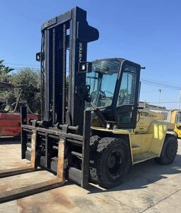 Chariot élévateur diesel lourd FD160 16 tonnes HYSTER TCM KOMATSU avec mât 3M et positionneur de fourches automatique pour le commerce de détail, les ports et les équipements lourds - Product Image 6