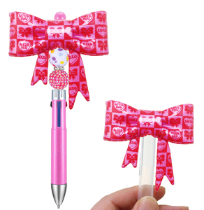 Cuentas de Silicona 3D Brillantes con Diseño de Lazo Grande para el Día de San Valentín, Cuentas Focales con Estampado de Lazo, Certificadas por Terceros - Product Image 2