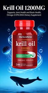 Grensoverschrijdende export van krillolie softcapsules, 240 capsules, ter ondersteuning van gewrichten en hersenen, rijk aan omega-3, direct leverbaar. - Product Image 3