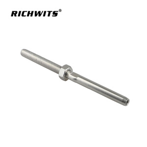Conector Rápido de Varilla Recta de Acero Inoxidable 316, Adaptador de Cable Metálico y Conector de Tornillo - Product Image 3