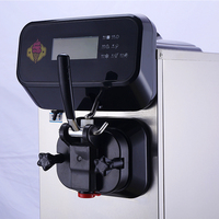 HENGZHI Machine à crème glacée automatique de comptoir, petite, à écran tactile de 7 pouces, à tête unique, haute productivité, mini-sorbetière