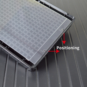 Consumibles de laboratorio autoadhesivos OEM personalizados, placa PCR, película de sellado PDMS, no permeable, transparente, se adapta a todas las placas PCR de 96 pocillos - Product Image 6