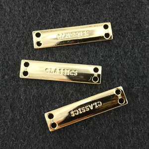 Etichette Metalliche Personalizzate con Logo per Borse e Valigie, <span class=keywords><strong>Targhette</strong></span> in Pelle con Strass e Paillettes Fatte <span class=keywords><strong>a</strong></span> <span class=keywords><strong>Mano</strong></span> per Abbigliamento - Product Image 6