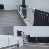 Panneau de chauffage par convecteur infrarouge à montage mural