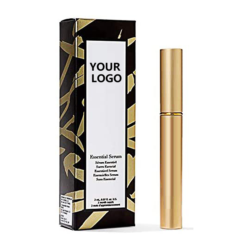 OEM/ODM factory custom organic eye lash growth booster serum natural eyebrow eyelash growth serum eyelash serum private label