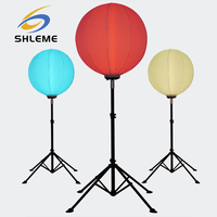 100W -400W lumières de tour portables d'extérieur rvb LED lumière de ballon pour l'éclairage d'événements