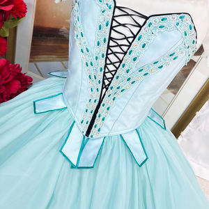 Vestido <span class=keywords><strong>de</strong></span> actuación profesional <span class=keywords><strong>para</strong></span> adultos y niños, falda tutú <span class=keywords><strong>de</strong></span> Ballet negro y rojo, trajes <span class=keywords><strong>de</strong></span> baile <span class=keywords><strong>de</strong></span> estilo español <span class=keywords><strong>para</strong></span> niña - Product Image 5