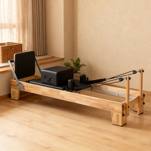 YLSY001PL17 YLSY001PL17 Machine Reformer Portable en Bois Réglable pour Lit, Chaise-Baril, Correcteur de Colonne Vertébrale, Kit Reformer Premium en Promotion Pilates - Product Image 5