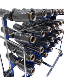 Fibra de carbono negra de alta resistencia resistente al calor 12K - Product Image 1