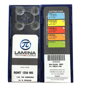 RDMT1204 MO-LT30 100% Original Plaquette en carbure CNC de la meilleure qualité 10 pièces/lot - Product Image 1