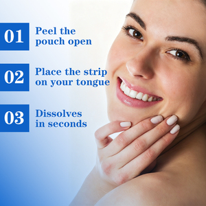 Bandes orales de biotine, collagène et kératine à faible MOQ avec biotine et folate pour des cheveux, une peau et des ongles sains, favorisant la santé cutanée - Product Image 6