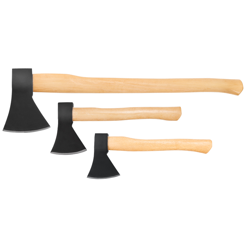 Manufacturer advanced cold steel axe with hickory wood handle for Camping Outdoors