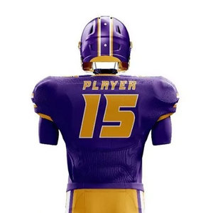 Uniformes de Fútbol Americano Personalizados al Por Mayor, Transpirables, Tallas Grandes, de Alta Demanda, Ropa Deportiva Ligera, Conjunto de Camisetas - Product Image 5