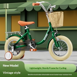Nouveau style de vélo à pédales pour filles, style princesse, avec roues d'apprentissage, sans suspension ni vitesses, pour les enfants de 3 ans et plus, roues de 12 à 20 <span class=keywords><strong>pouces</strong></span> - Product Image 2