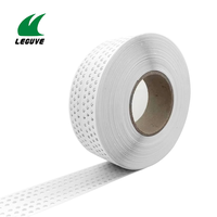 Profilé d'angle en PVC haute résistance et écologique pour plâtre, maçonnerie et joints de cloisons sèches, anti-fissures, taille et couleur personnalisables