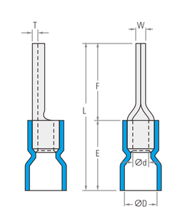 <span class=keywords><strong>Terminal</strong></span> Pin kuning hitam merah biru <span class=keywords><strong>Terminal</strong></span> kawat terisolasi kawat listrik <span class=keywords><strong>Terminal</strong></span> terisolasi konektor penjepit kawat - Product Image 2