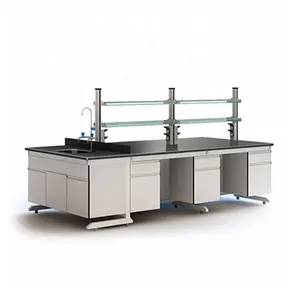 Vuelos de ciencia muebles de laboratorio de física Centro de Diseños de mesa con fregadero gabinete