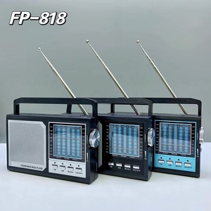 ลำโพงบลูทูธใหม่ FP-818 ใช้ไฟบ้าน AC 220V วิทยุ AM FM SW1-10 12 แบนด์ วิทยุพกพา ลำโพงวิทยุพกพาพร้อ<span class=keywords><strong>ม</strong></span>เสาอากาศ ขายส่ง - Product Image 4