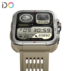 2024 Android IOS Mode <span class=keywords><strong>Montre</strong></span> Intelligente avec Surveillance du Stress Plan de Course Traqueur d'Activité Forme Carrée Connectivité - Product Image 3