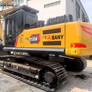 Excavatrice sur chenilles lourde d'occasion SANY SY335H de 33,5 tonnes, d'origine chinoise, hydraulique, pour l'exploitation en carrière et la construction routière - Product Image 4