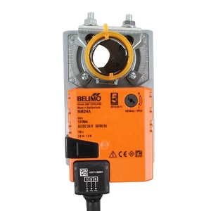 Actionneur d'amortisseur rotatif NM24A 10 Nm AC/DC24V pour CVC, commande manuelle ouverture/fermeture, 3 points, IP54, pour écoles - Product Image 1