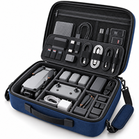 Sac de transport antichoc personnalisé en EVA pour accessoires de drone avec insert en mousse, poignée et bandoulière – Fabrication OEM