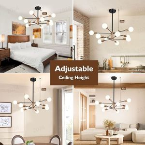 Luminaires suspendus sur mesure pour grands projets de décoration intérieure, hôtel, villa, lustre moderne à LED - Product Image 3
