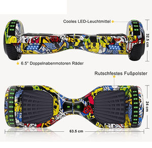 Patinete Eléctrico Hoverboard de Autoequilibrio de <span class=keywords><strong>6.5</strong></span> Pulgadas - Product Image 5