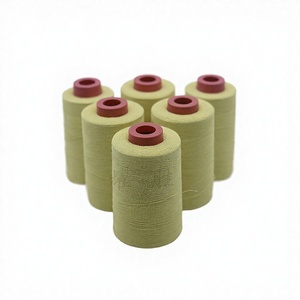 JILI 黄色 30s/2 帕拉芳纶短线缝纫线 100克一卷 耐高温 - Product Image 5