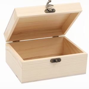 Caja de Almacenamiento de Escritorio de Madera, Organizador de Joyas Rectangular de Madera Maciza con Tapa Abatible, Solución de Almacenamiento de Gran Capacidad - Product Image 4