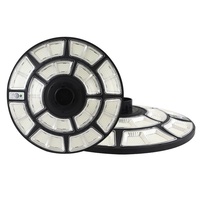 Lampe solaire LED UFO Howlighting 500W à haut lumen IP67 en ABS avec télécommande pour éclairage routier