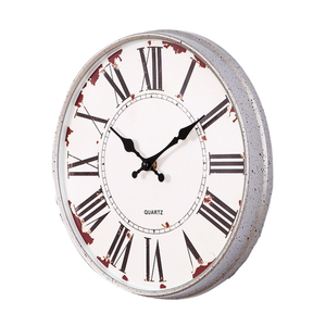 REIDA classico retrò orologi da <span class=keywords><strong>parete</strong></span> stile rustico Non ticchettio quarzo decorativo Vintage vecchio orologio per soggiorno <span class=keywords><strong>cucina</strong></span> Home Office - Product Image 2