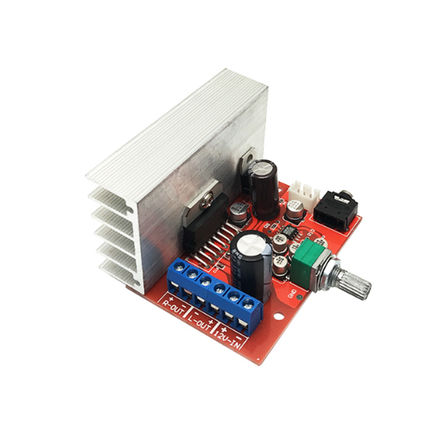TDA7379 38W+38W Stereo Amplifier Board DC 12V with AD828 Preamp Super Than NE5532 Amplifiers Boards
