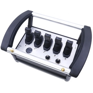 Nhà máy tùy chỉnh 12V 24V Xe Tải Cẩu không dây điều khiển từ xa thủy lực tỷ lệ giá trị thiết lập với 5 động cơ - Product Image 5