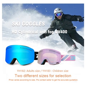 Gafas de esquí de protección UV con correa antideslizante a precio competitivo, gafas de sol de <span class=keywords><strong>esqui</strong></span>, gafas de esquí para niños, gafas antiniebla para nieve y Snowboard - Product Image 6