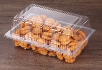 Machine de thermoformage automatique pour boîtes à biscuits avec compartiments, couvercle transparent et design de luxe, pour un fonctionnement stable