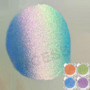 Mcess ÉCHANTILLONS GRATUITS Poudre chromée pour ongles, peintures aquarelles de sirène, échantillons de maquillage, <span class=keywords><strong>pastel</strong></span> multi chromes - Product Image 2