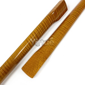 左手21品烤漆虎焰枫木ST电吉他琴颈，枫木指板，光面处理 - Product Image 3