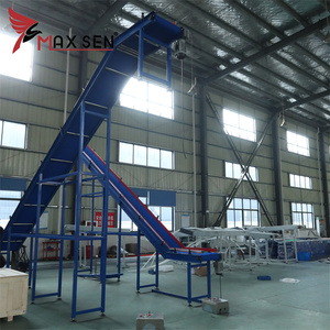 Machine de système de convoyeur incliné en PVC & POM de qualité alimentaire Maxsen Bande transporteuse verticale flexible pour usage industriel - Product Image 4