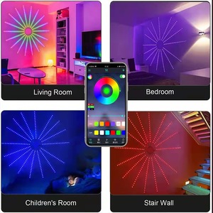 Tcwin Tira de <span class=keywords><strong>LED</strong></span> BT USB 5V Impermeable IP65 <span class=keywords><strong>WIFI</strong></span> Direccionable Inteligente Tuya Flexible 60leds Tira de Luz con Control de Música - Product Image 5