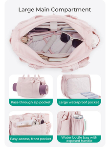 <span class=keywords><strong>Borsa</strong></span> Trapuntata Personalizzata con Logo, Grande Capacità, Resistente, per Laptop, Yoga e Lavoro, per Donne - Product Image 6