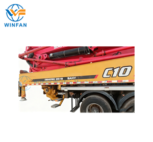 รถปั๊มคอนกรีตดีเซล Sany SYM5445THBES 620C-10A มือสองคุณภาพสูง ผลิตภาพ 180/120 ลูกบาศก์เมตร/ชั่วโมง ปี 2001-4000 พร้อมใช้งาน - Product Image 1