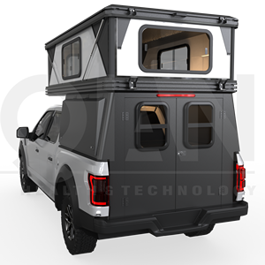 Qian Camper TP07B Recreational Travel Aluminum 4x4 Pickup Truck Camper Truck Canopy Camper For Tacoma Ranger - Product Image 5