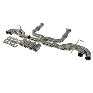 Sistema de escape <span class=keywords><strong>deportivo</strong></span> de acero inoxidable 304 de ajuste directo 2021-2024 <span class=keywords><strong>Chevy</strong></span> Corvette C8 Z51 tubos de escape mejorados - Product Image 2
